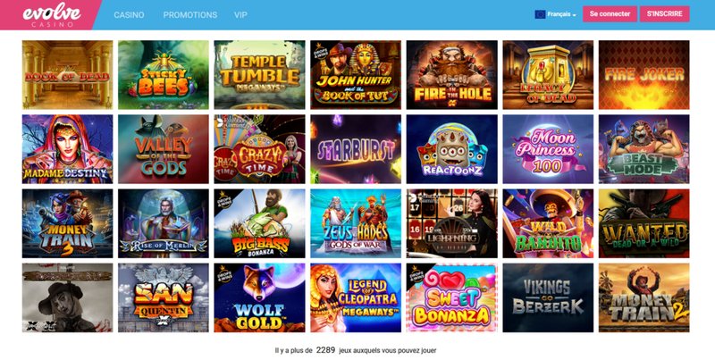 Un aperçu de evolve casino login